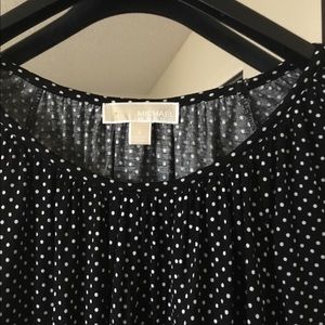 Michael Kors Black and white Polka Dot